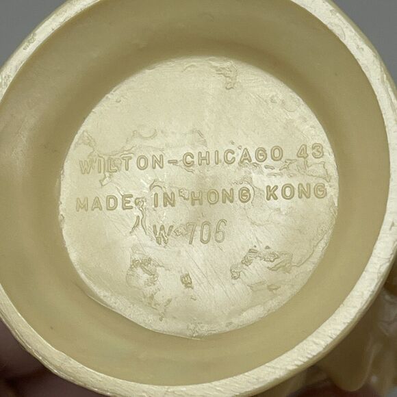 WILTON Vtg First Holy Communion Cake Topper Dark Hair Girl w/Veil Hong Kong W706 - Picture 8 of 9